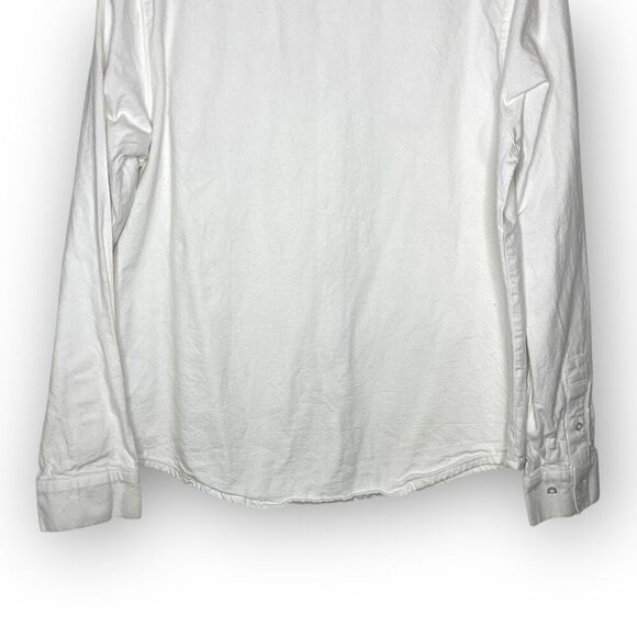 Nike SB Button Front Shirt Skateboarding Skater White Men’s Size Med DH2660-100 - Picture 6 of 11